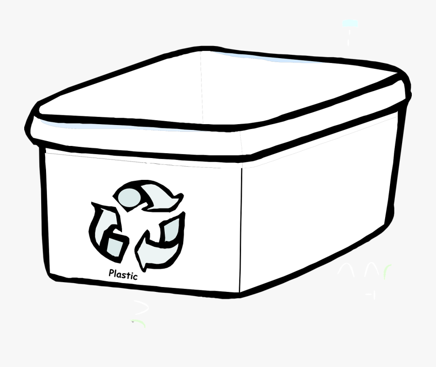 Box Bin Recycle Free Picture - Recycling, Transparent Clipart