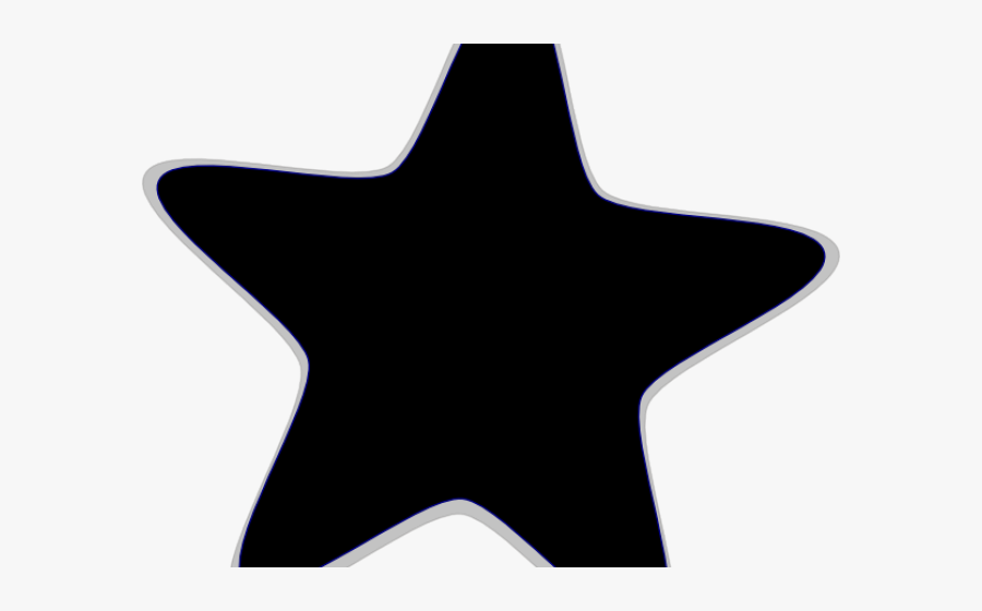 Black Stars Clipart - Star, Transparent Clipart