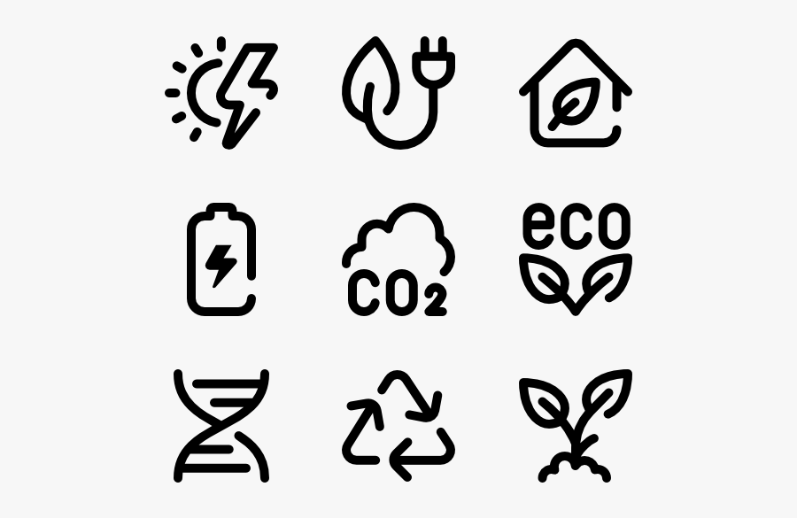 Ecology - Iconos Geek, Transparent Clipart