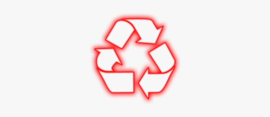 Transparent Background White Recycling Symbol, Transparent Clipart