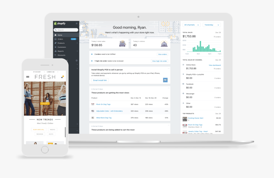 Shopify Custom Theme Design - Cumtomize Shopify For Mobile, Transparent Clipart