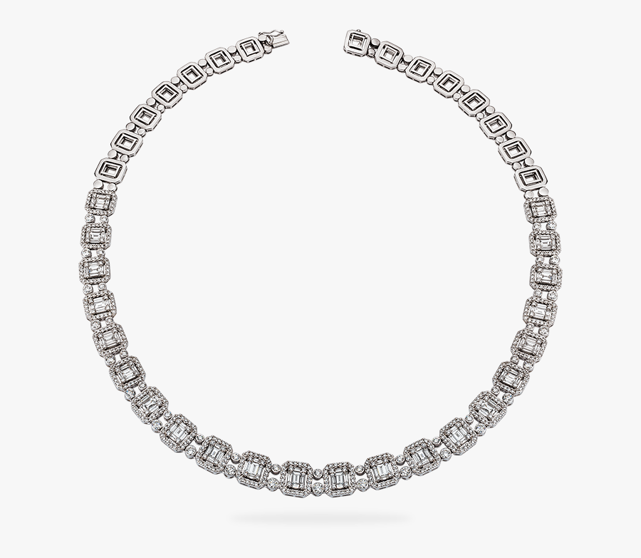 Diamond Solitary Necklace - Tire Circle, Transparent Clipart