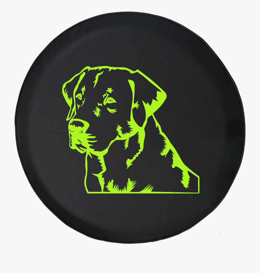 Lab Labrador Retriever Gun Dog Lover K9 Jeep Offroad, Transparent Clipart