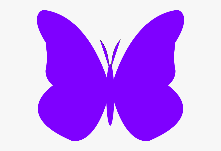Purple Butterfly Clipart, Transparent Clipart