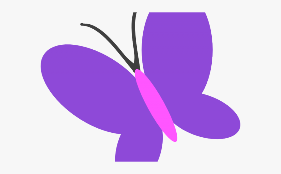 Purple Butterfly Cliparts - Purple Butterfly Clipart, Transparent Clipart