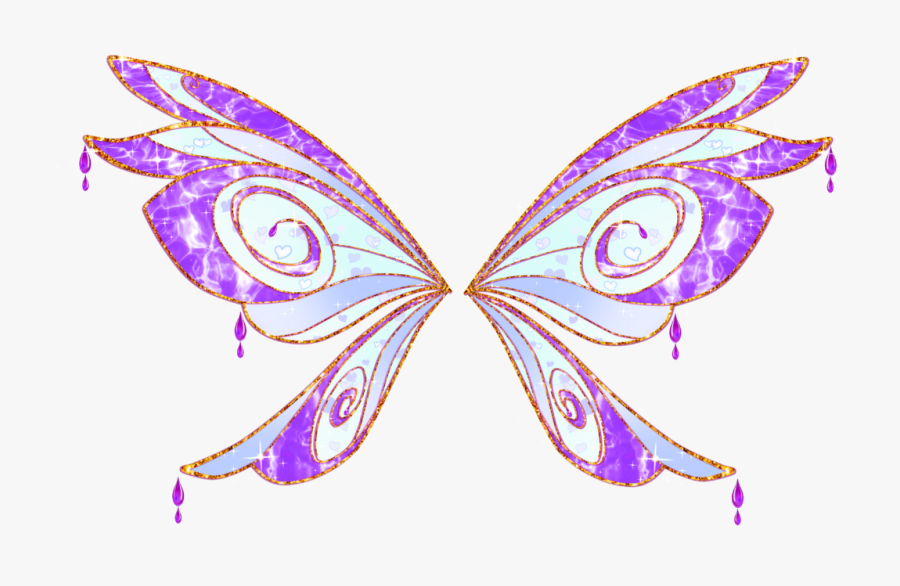Butterfly Clipart Enchanted - Winx Serena Bloomix, Transparent Clipart