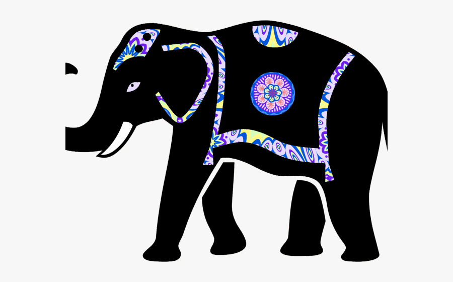 Indian Elephant Clipart, Transparent Clipart