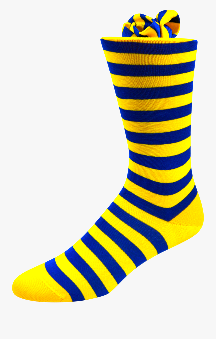 Socks Clipart Stripe - White And Purple Socks, Transparent Clipart