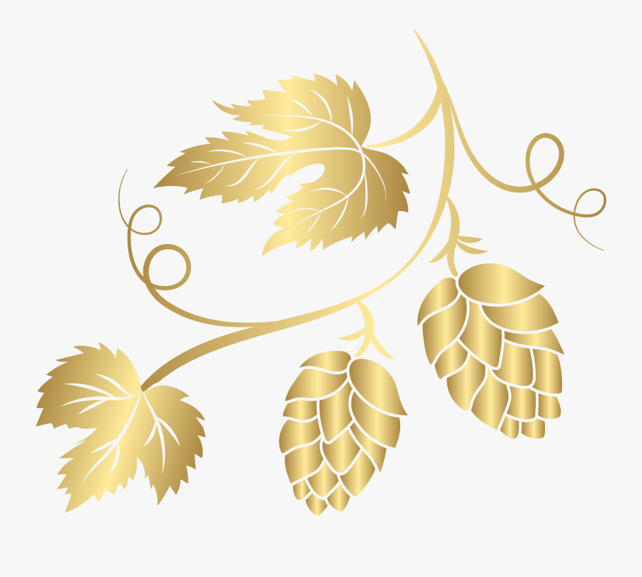 Gold Hop Transparent Png Clip Art Image, Transparent Clipart