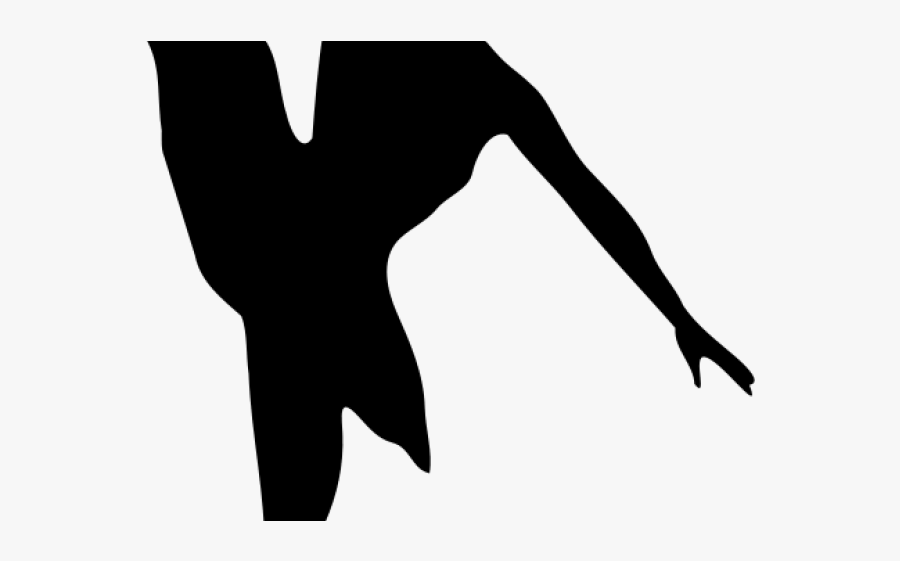 Ballet Dancer Silhouette, Transparent Clipart