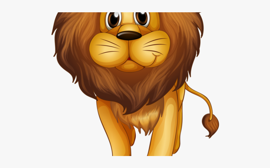 Cartoon Lion Clipart Png, Transparent Clipart