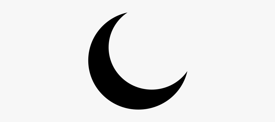 Collection Of Free Moon Vector Half - Moon Black Png, Transparent Clipart