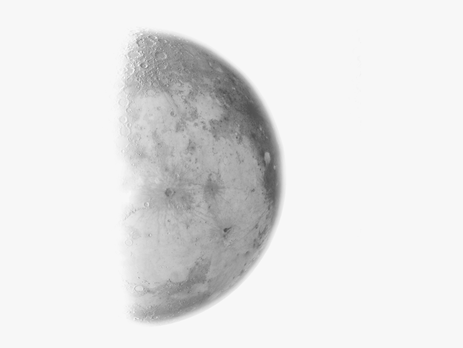 Half Moon Png, Transparent Clipart