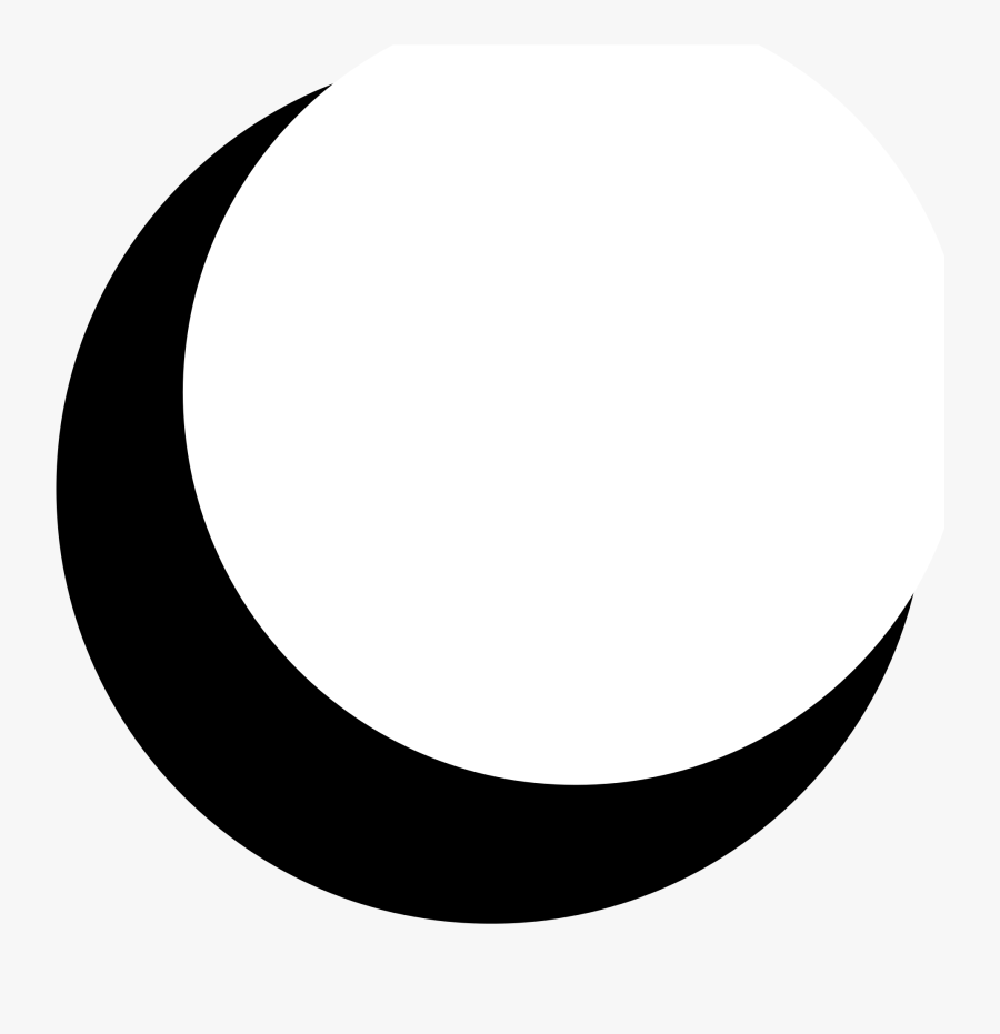 File - Thedarksymbol - Crescent Moon Png, Transparent Clipart