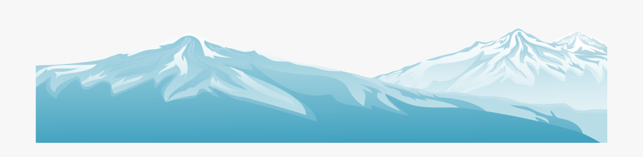 Winter Mountain Png Clipart Image - Mountain Png, Transparent Clipart