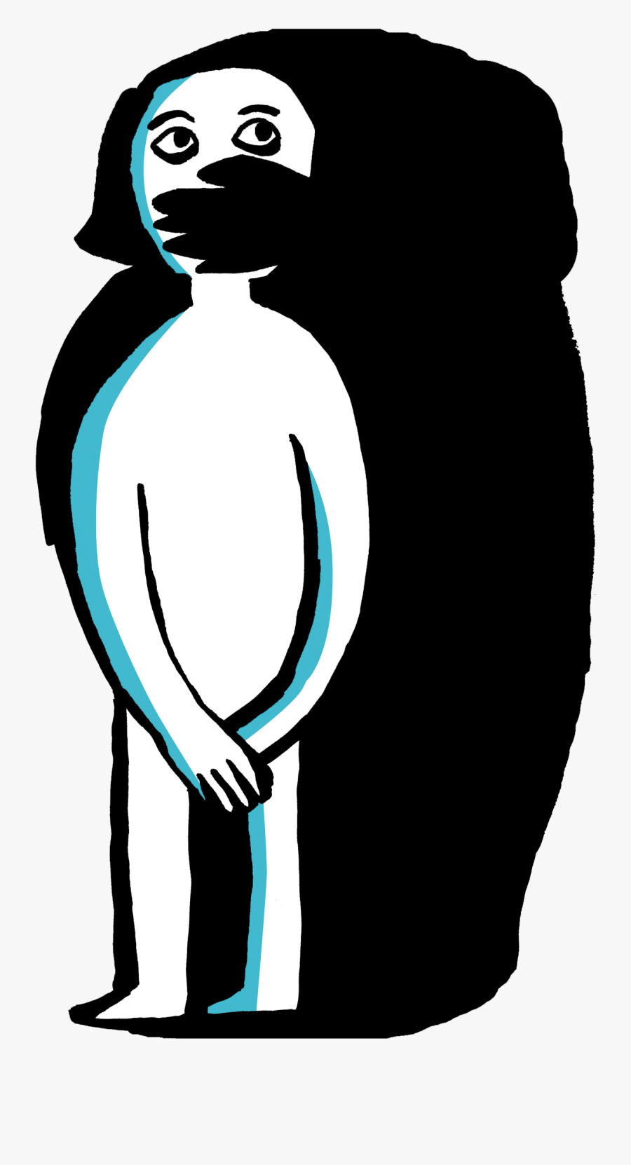 Psychology Clipart Psychological Abuse - Violences Sexuelles Illustration, Transparent Clipart
