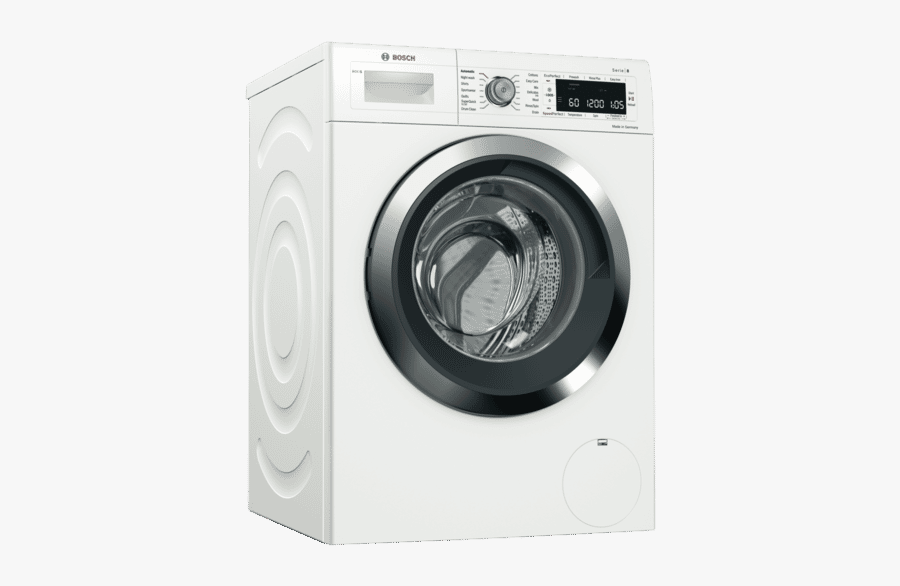 Bosch Series 8 Washing Machine, Transparent Clipart