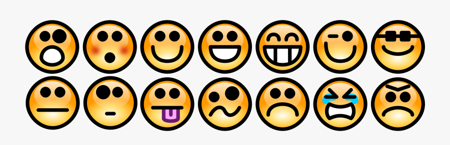 Smiley Face, Transparent Clipart