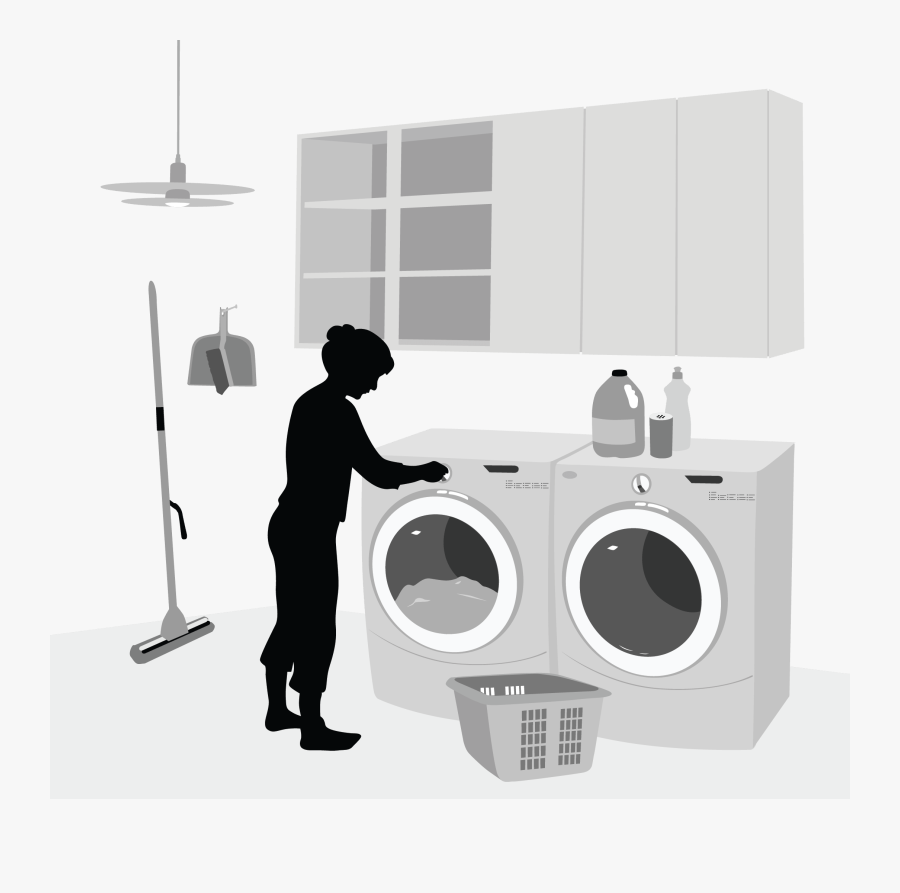 Buanderie Dessin, Transparent Clipart