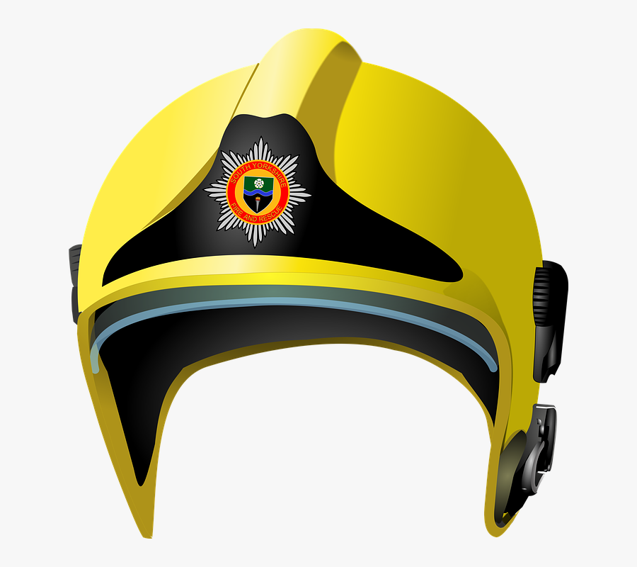 Fireman, Fire, Helmet, Safety, Emergency, Rescue - Free Fire Png Images Hel...