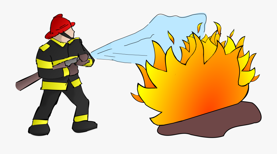Transparent Firefighter Clipart - Firefighter Clipart , Free