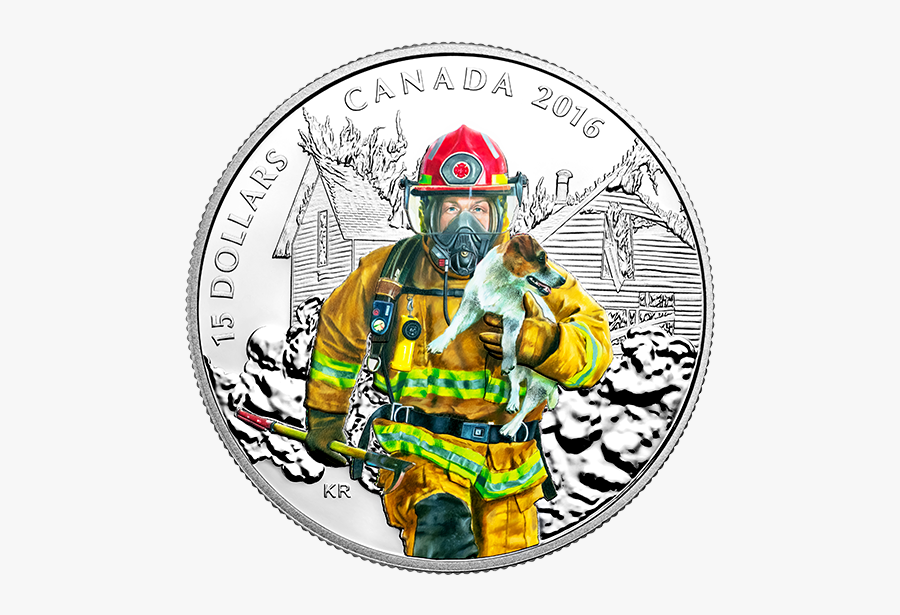Firefighter Fire Department Coins, Transparent Clipart