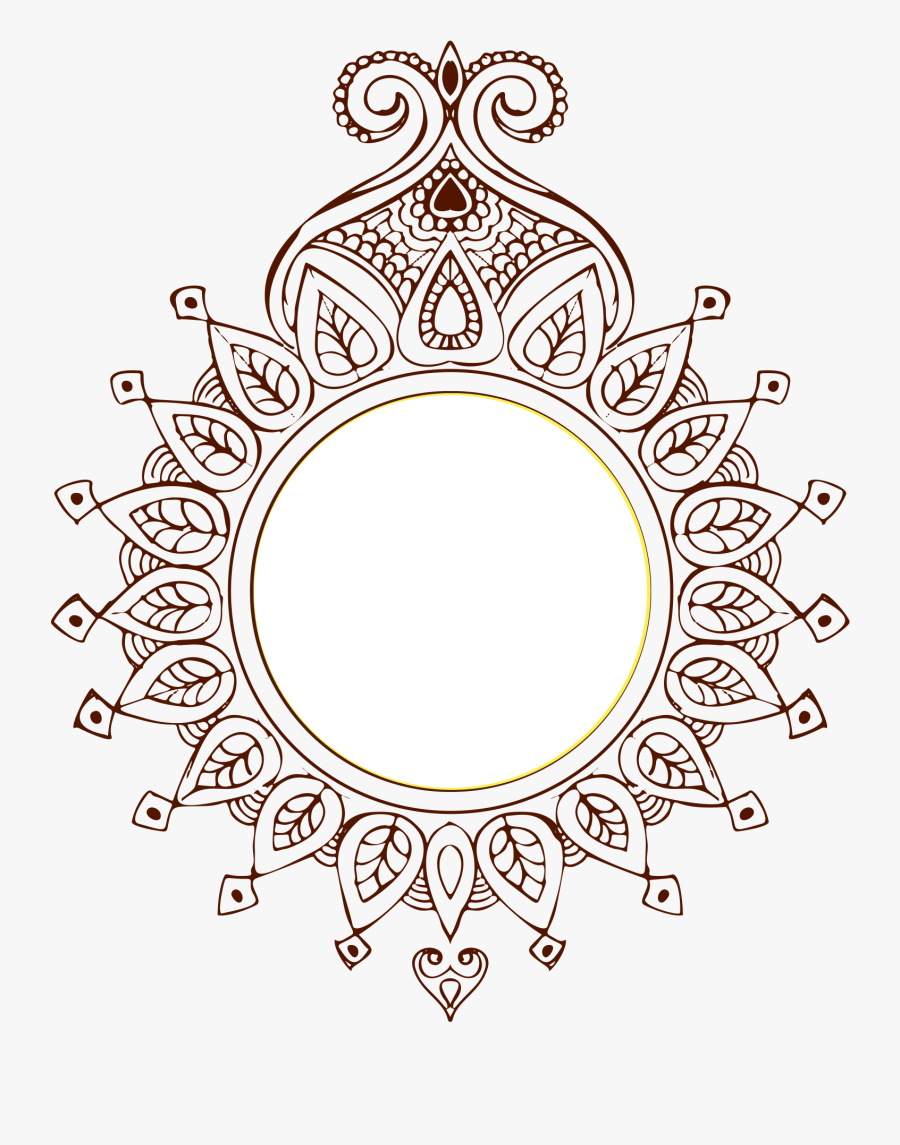 Decorative Border Clipart, Transparent Clipart