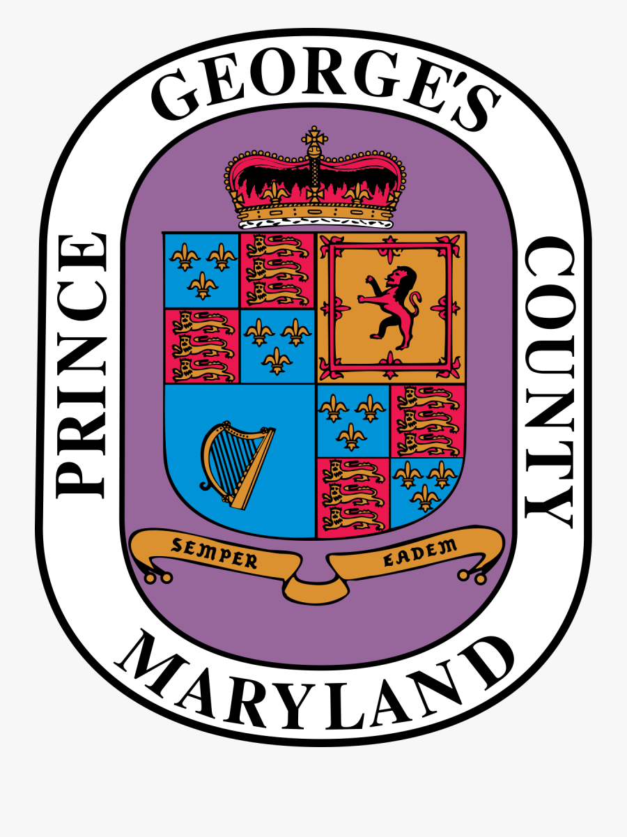 Prince George's County Fire Department Logo, Transparent Clipart
