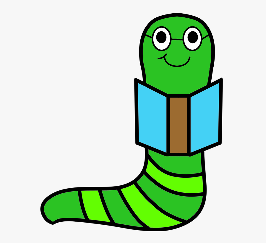 Ideas To Explore - Bookworm Clipart, Transparent Clipart