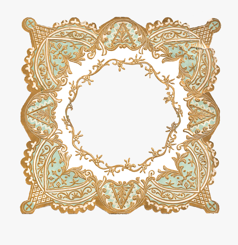 Transparent Decorative Border Clipart - Picture Frame, Transparent Clipart