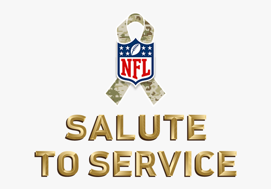 Broncos Dallas Season Nfl Detroit Lions Denver Clipart - Nfl Salute To Service Logo, Transparent Clipart
