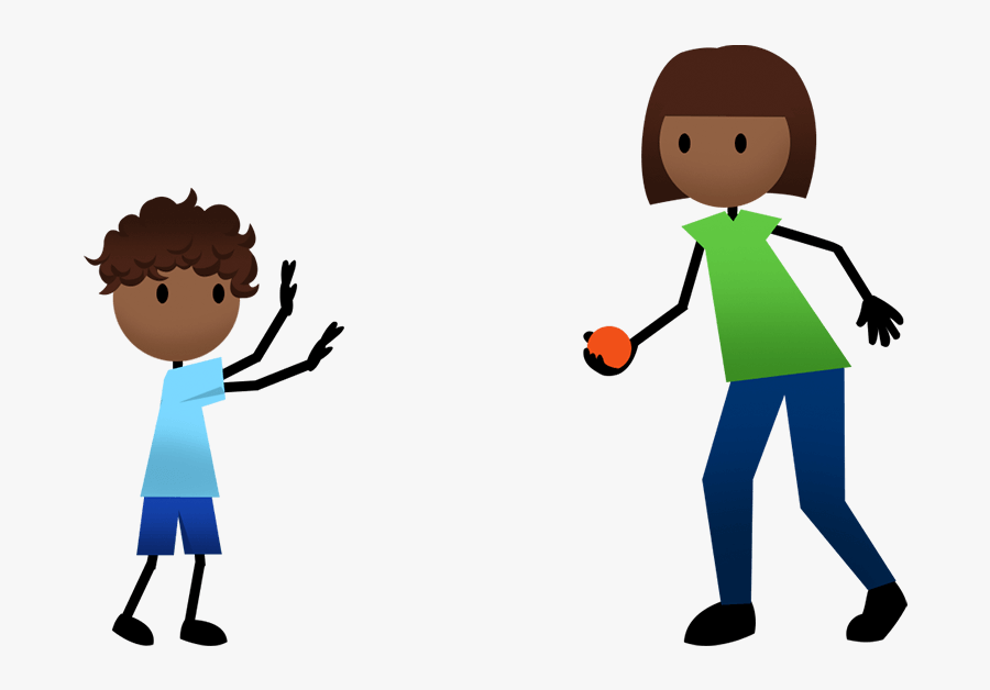 Catching A Tennis Ball, Transparent Clipart