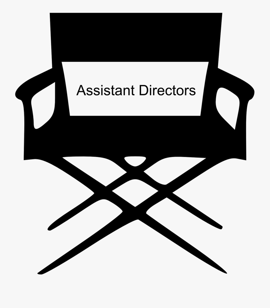 Freeuse Library Film Clip Role - Director Chair Clipart, Transparent Clipart