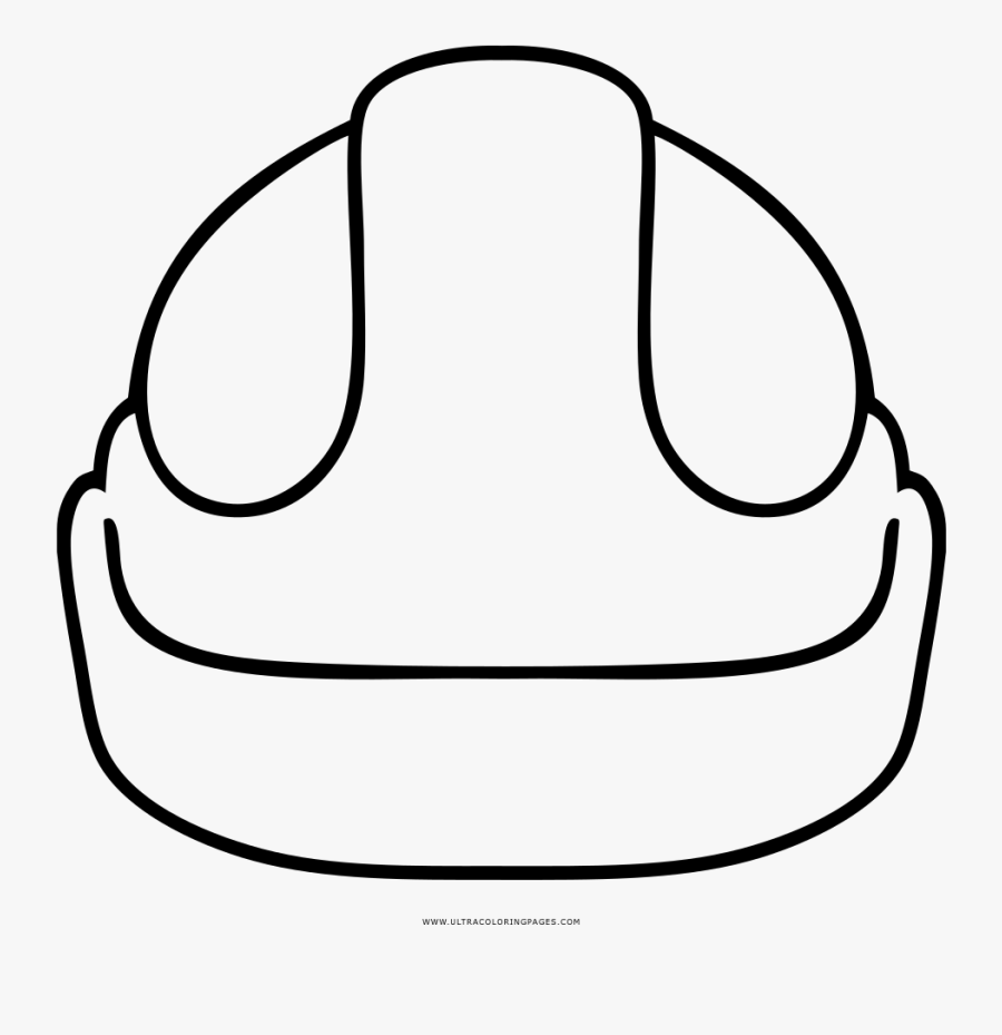 Hard Hat Drawing At Getdrawings Com Free For Personal - Line Art, Transparent Clipart
