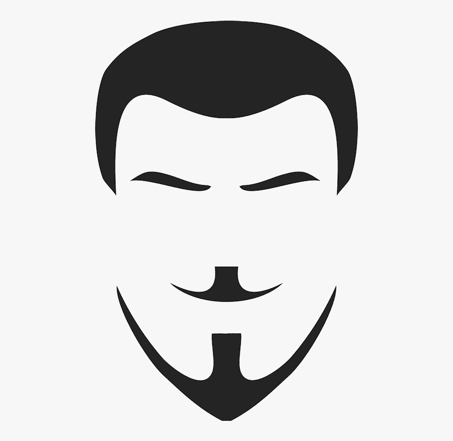 The Ducktail Mustache Rubber Stamp - Moustache, Transparent Clipart