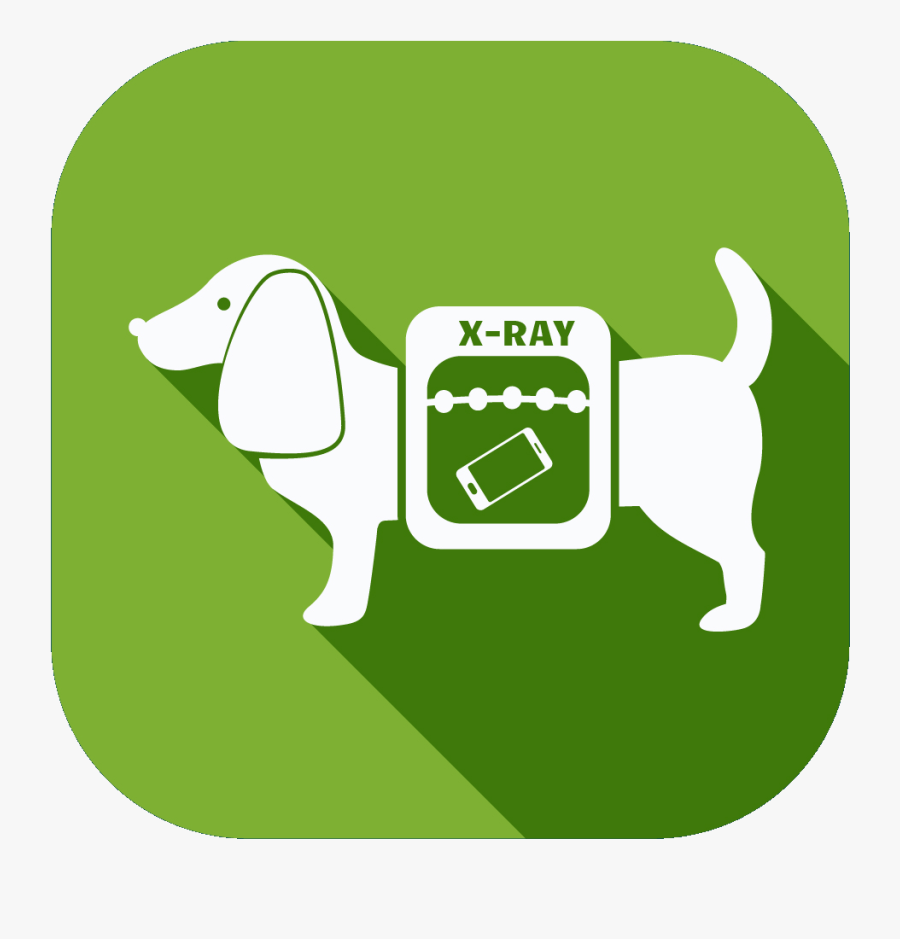 Icon Dog X Rays, Transparent Clipart