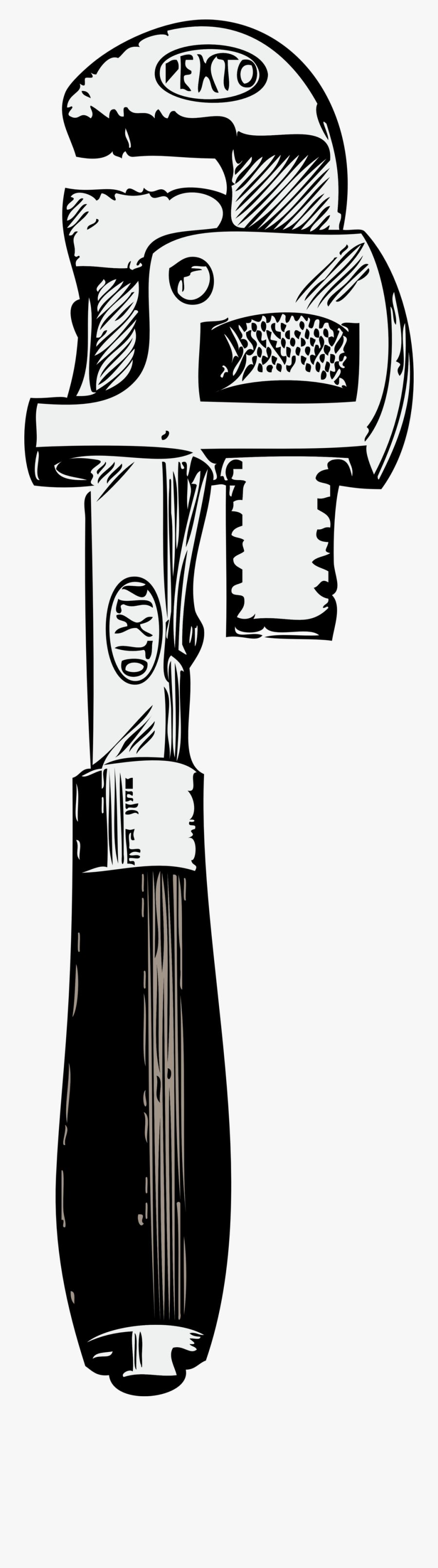 Public Domain Clip Art Image - Pipe Wrench Clipart, Transparent Clipart