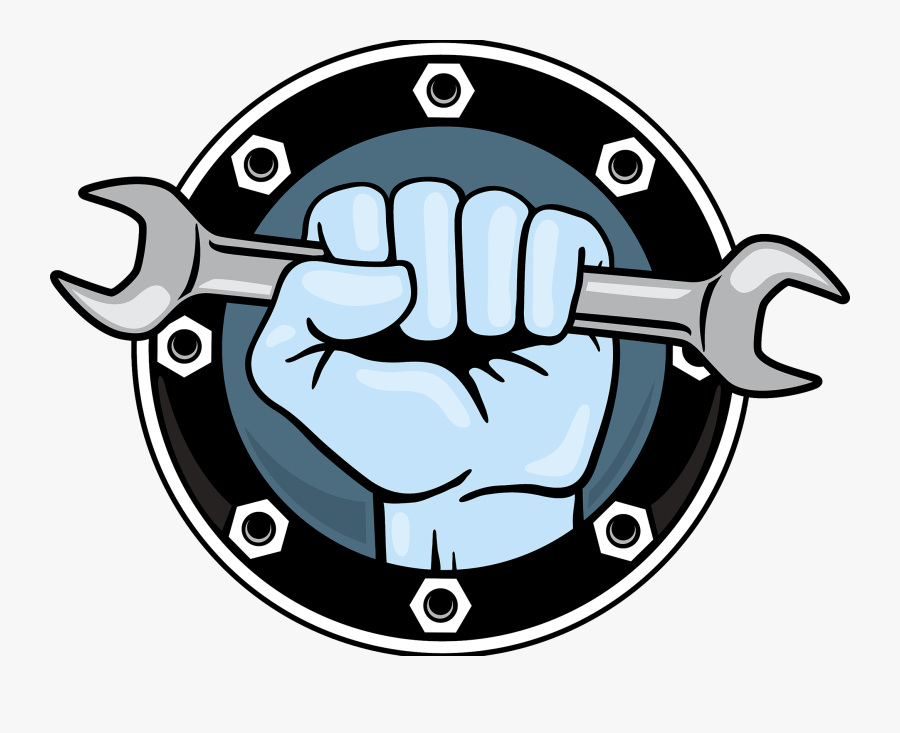 Hand With Wrench Logo , Free Transparent Clipart ClipartKey