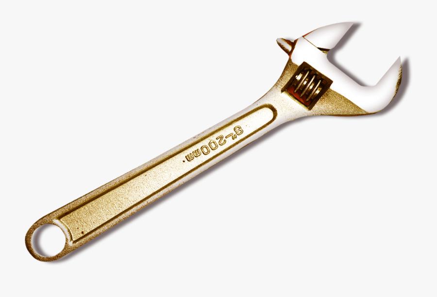 Tool Wrench Adjustable Spanner Pliers - Wrench, Transparent Clipart