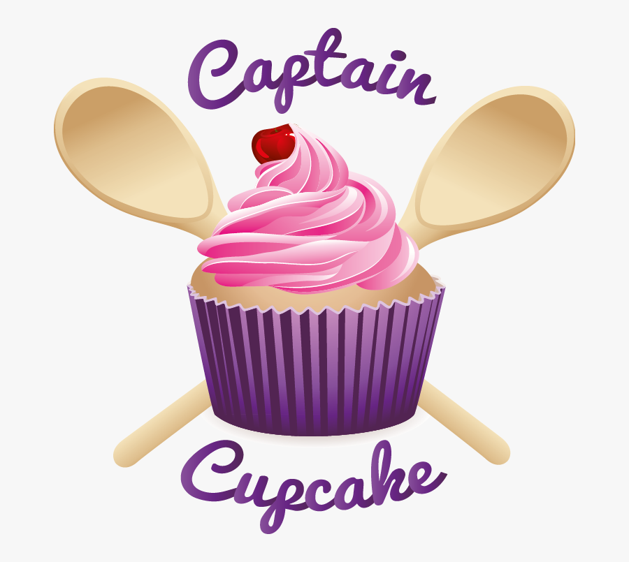 Novelty Cakes Captain Cupcake - Captain Cupcake, Transparent Clipart