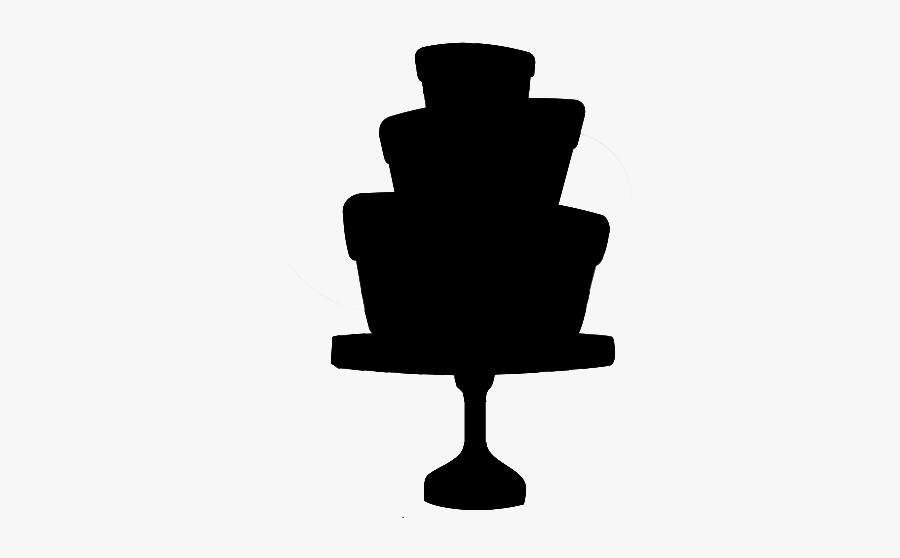 Clip Art Wedding Cake Silhouette ~ Prezup - Cake Stand Silhouette Png, Transparent Clipart