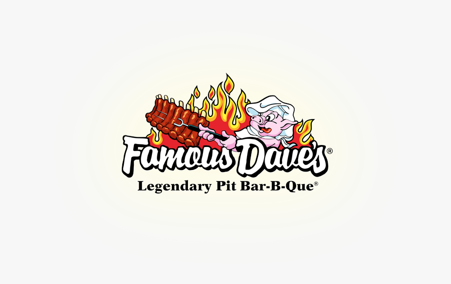 Famous Dave"s Detroit - Famous Dave's, Transparent Clipart