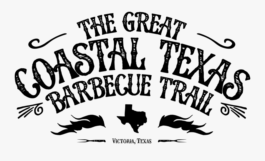 Texas Barbecue Logo, Transparent Clipart