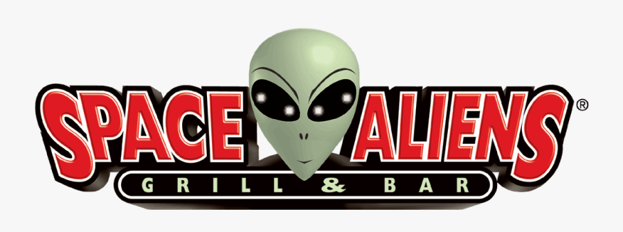 Space Aliens Grill And Bar Logo, Transparent Clipart