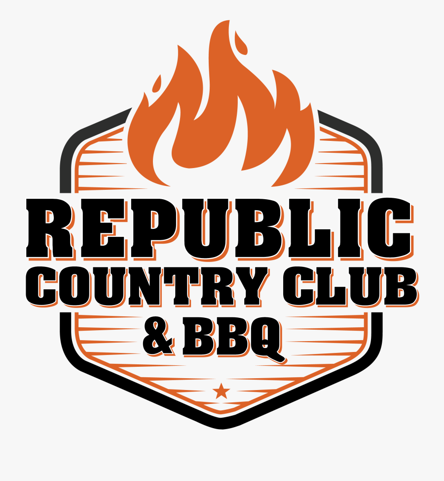 Republic Country Club & Bbq, Transparent Clipart