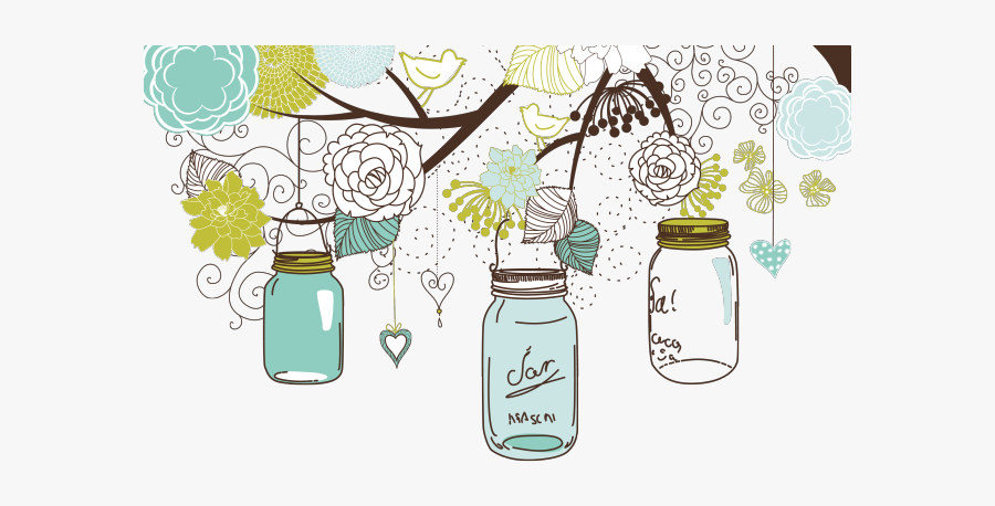 Clip Free Library Free On Dumielauxepices Net - Hanging Mason Jar Vector, Transparent Clipart