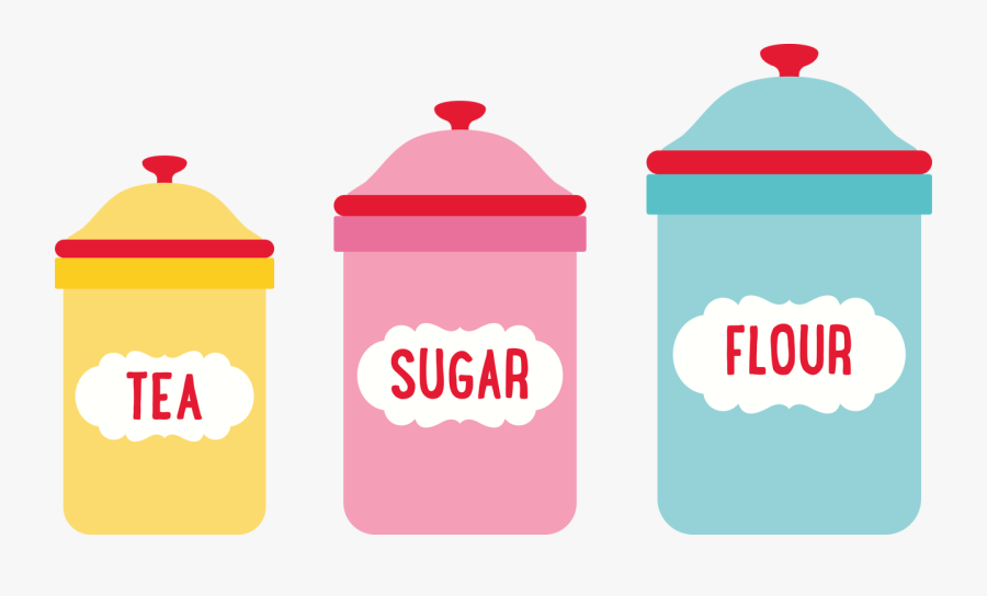 Cooking Jars Svg Cut File, Transparent Clipart
