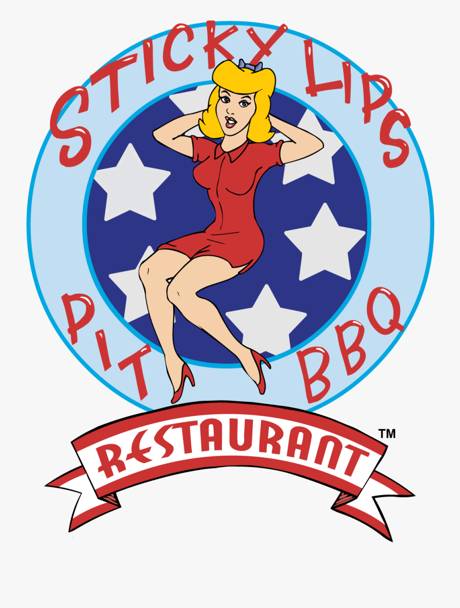 Sticky Lips Bbq, Transparent Clipart