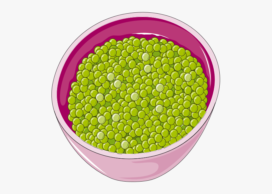 File Green Clip Art - Bowl Peas Clipart, Transparent Clipart