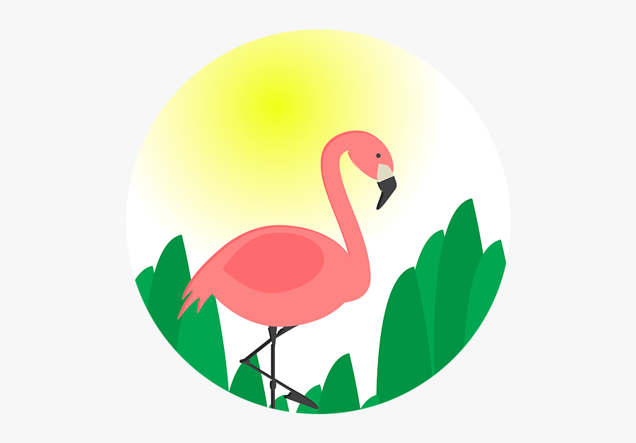 Pink Flamingo Designs, Transparent Clipart